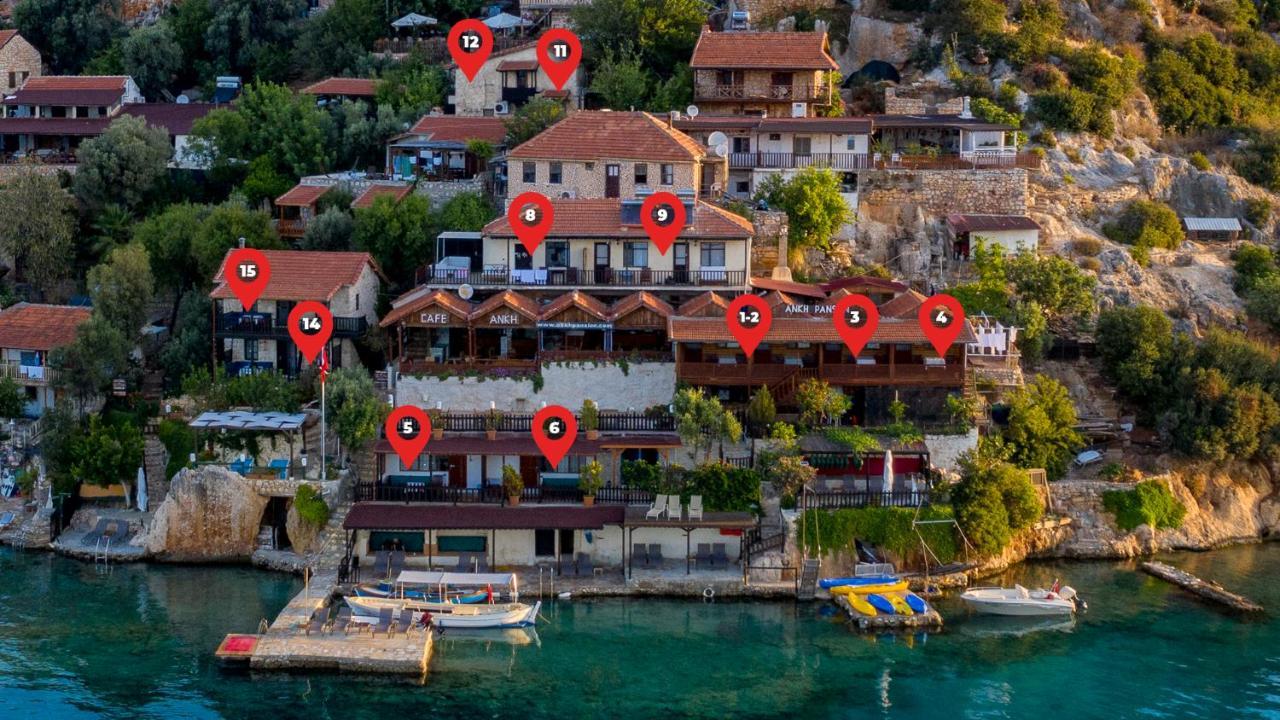 Ankh Pension Kaleucagız Exterior foto
